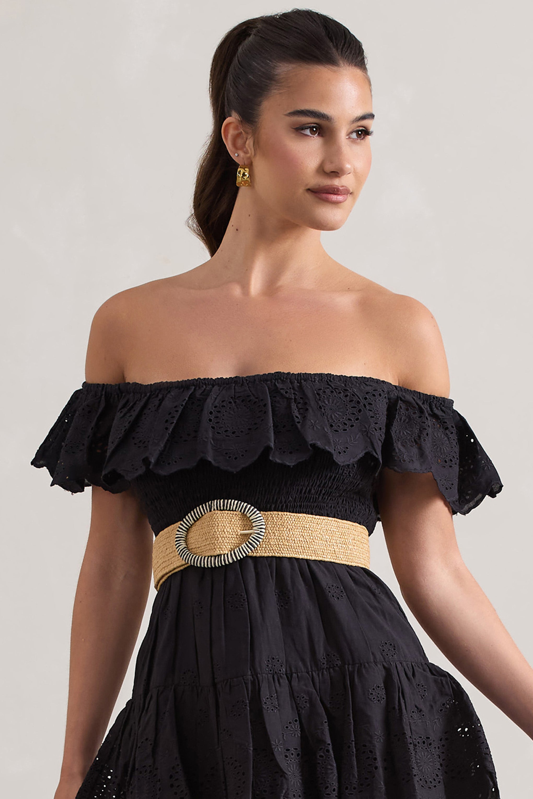 Campora | Bej Doğal Dokuma Kemer