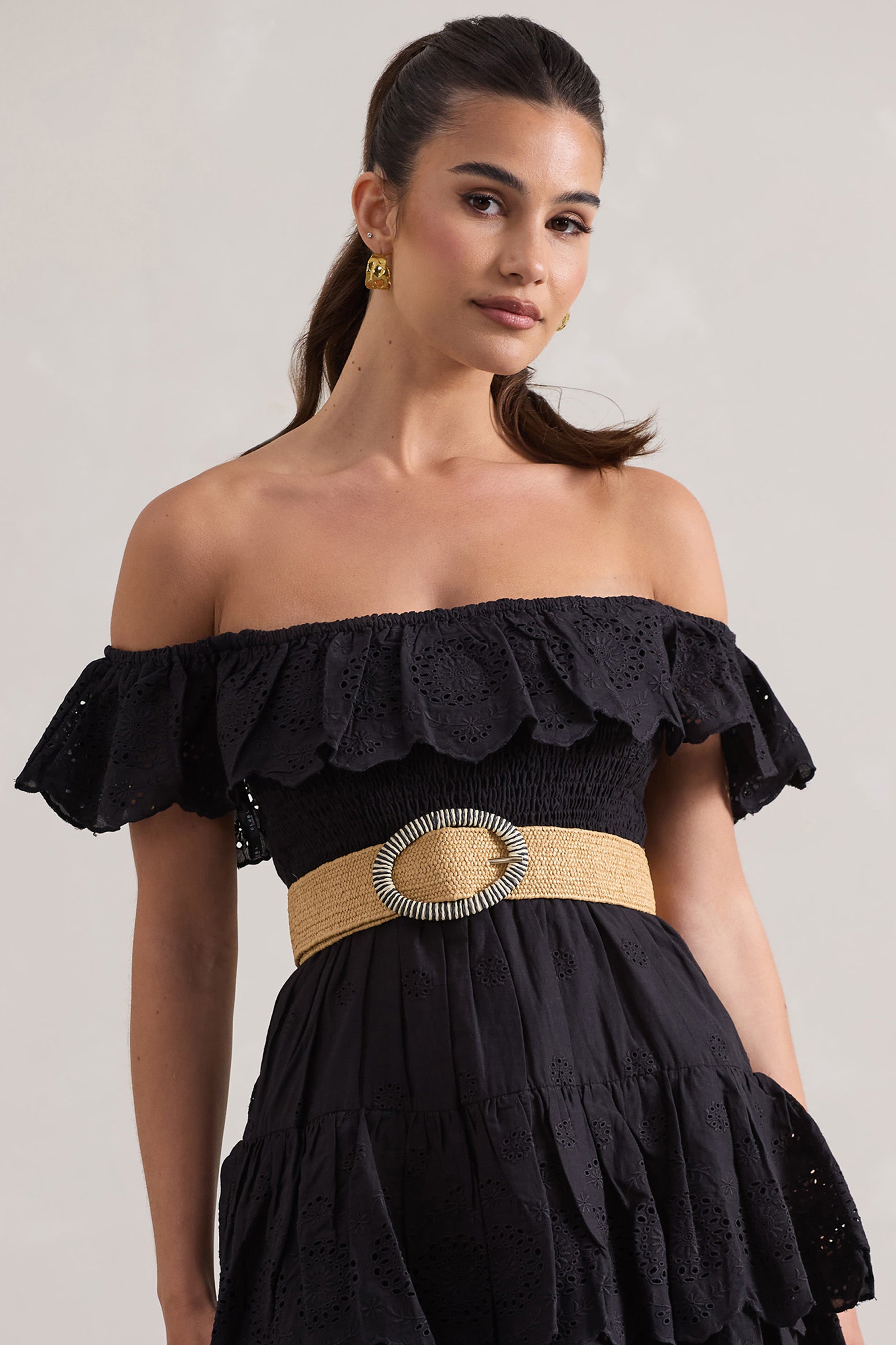 Campora | Bej Doğal Dokuma Kemer