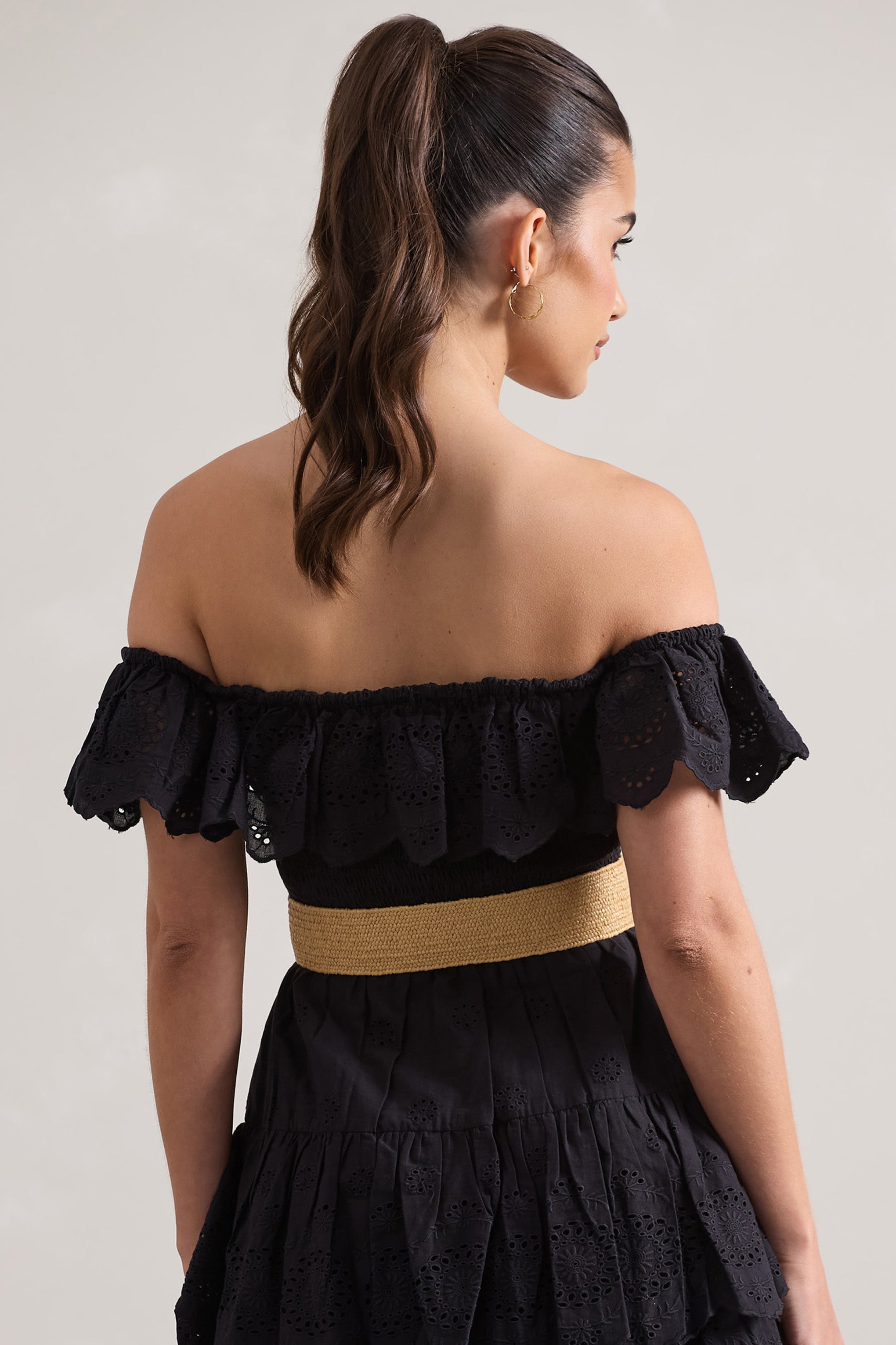 Campora | Bej Doğal Dokuma Kemer