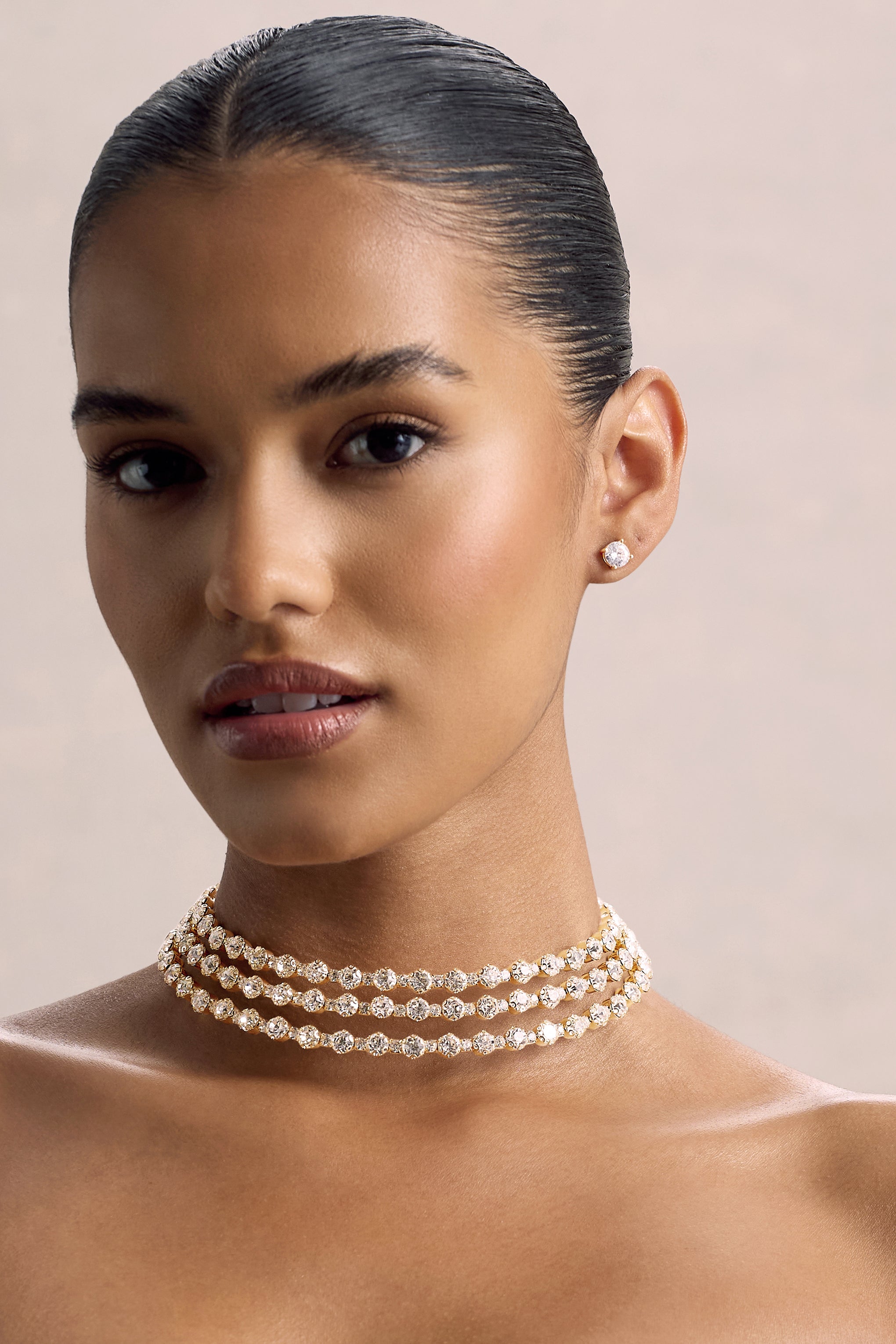 Canlı | Altın Diamante Kolye