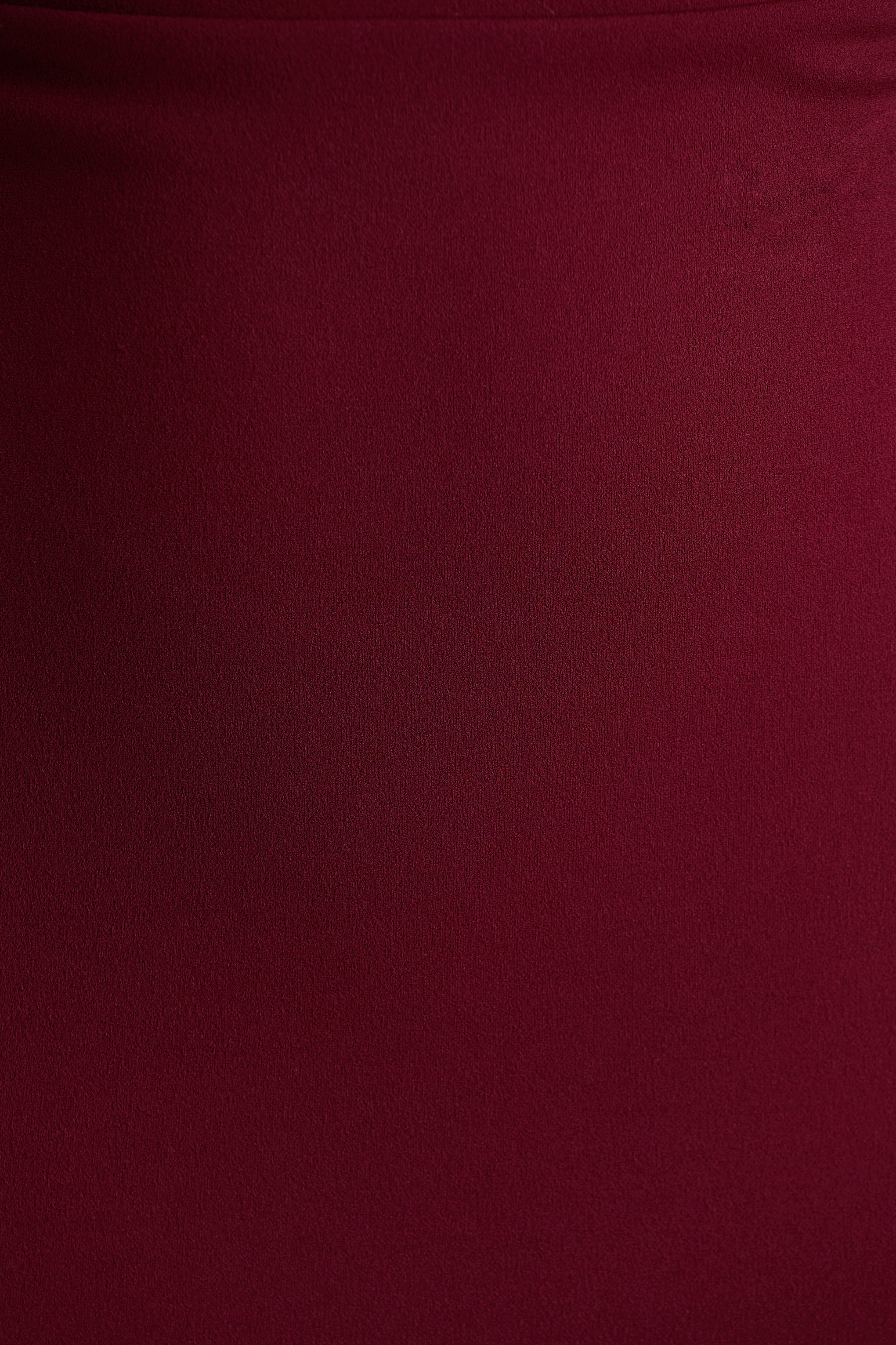 Dakota | Bordo Puff-Sleeve Midi Elbise