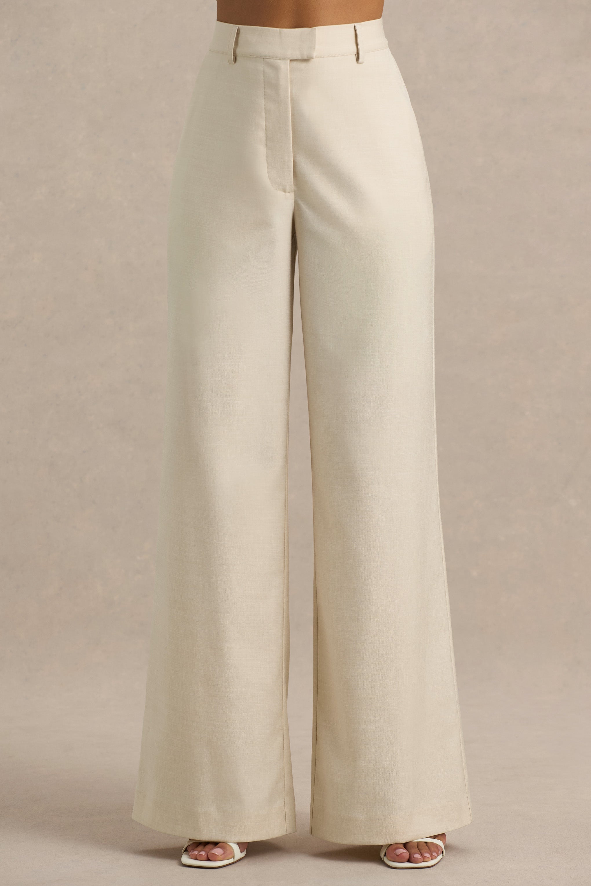 Bellarose | Nude Geniş Paça Pantolon