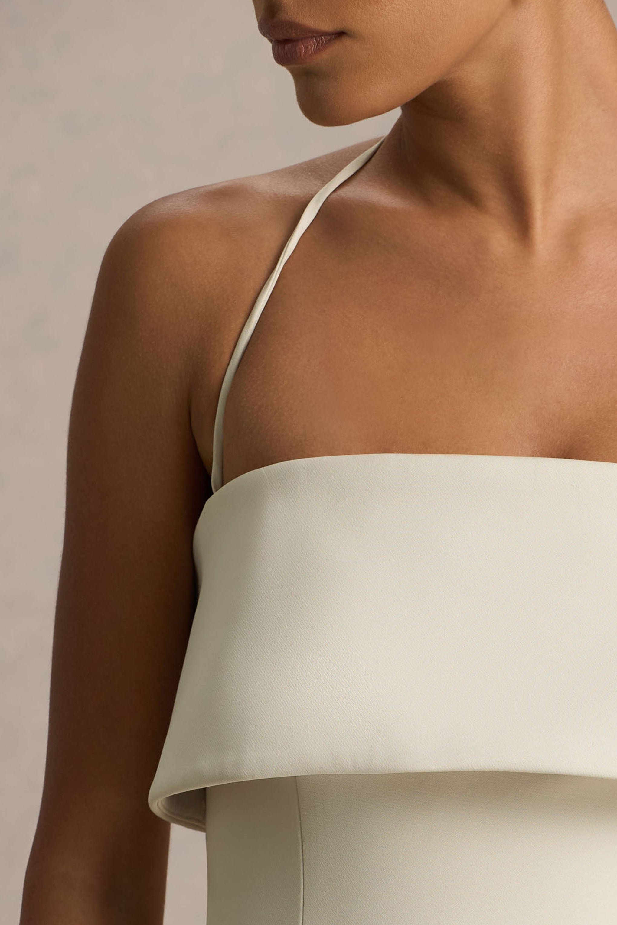 Nelly | Ten Renkli Bandeau Mini Elbise