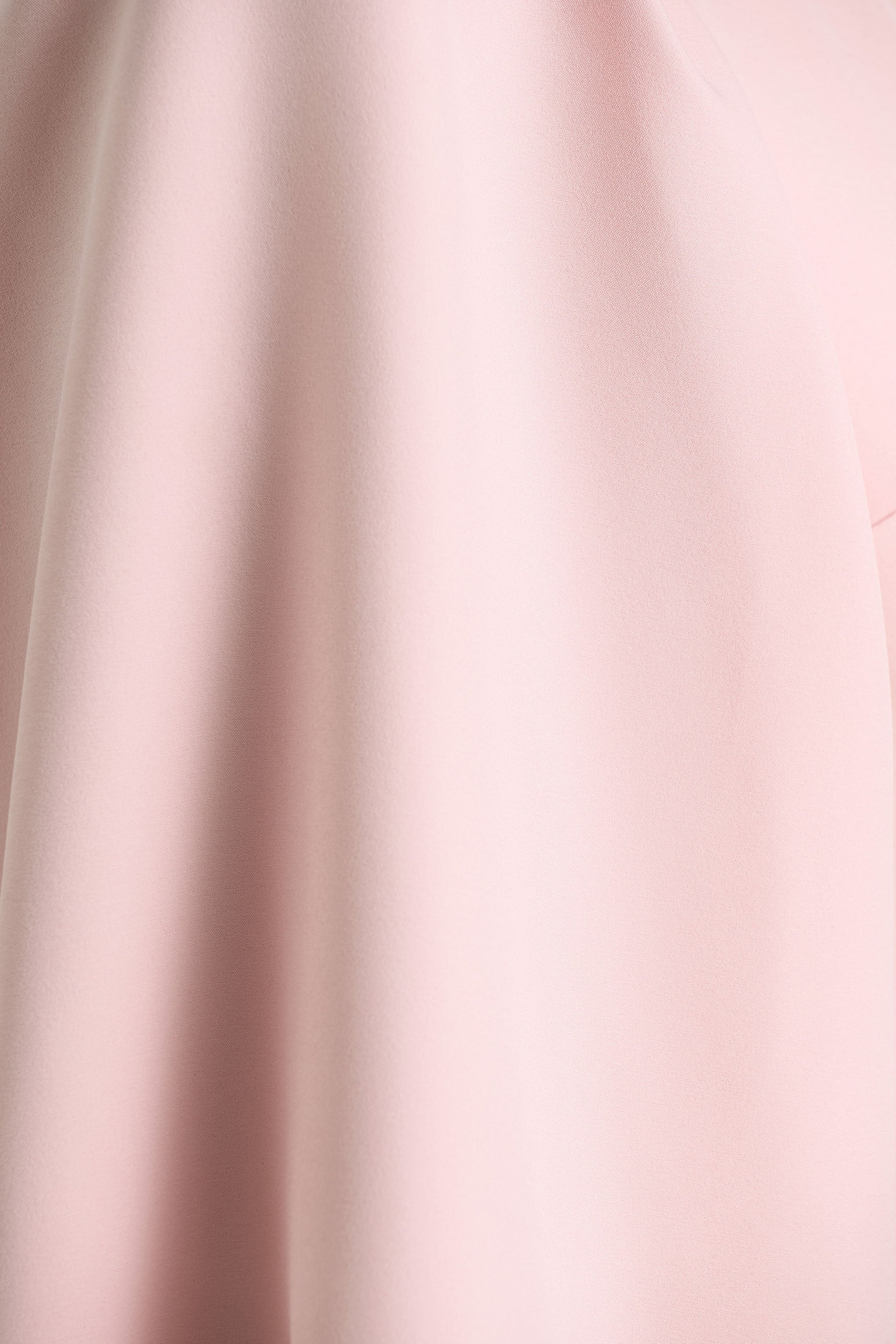 Kellis | Pembe Asimetrik Maxi Elbise, Balon Kol