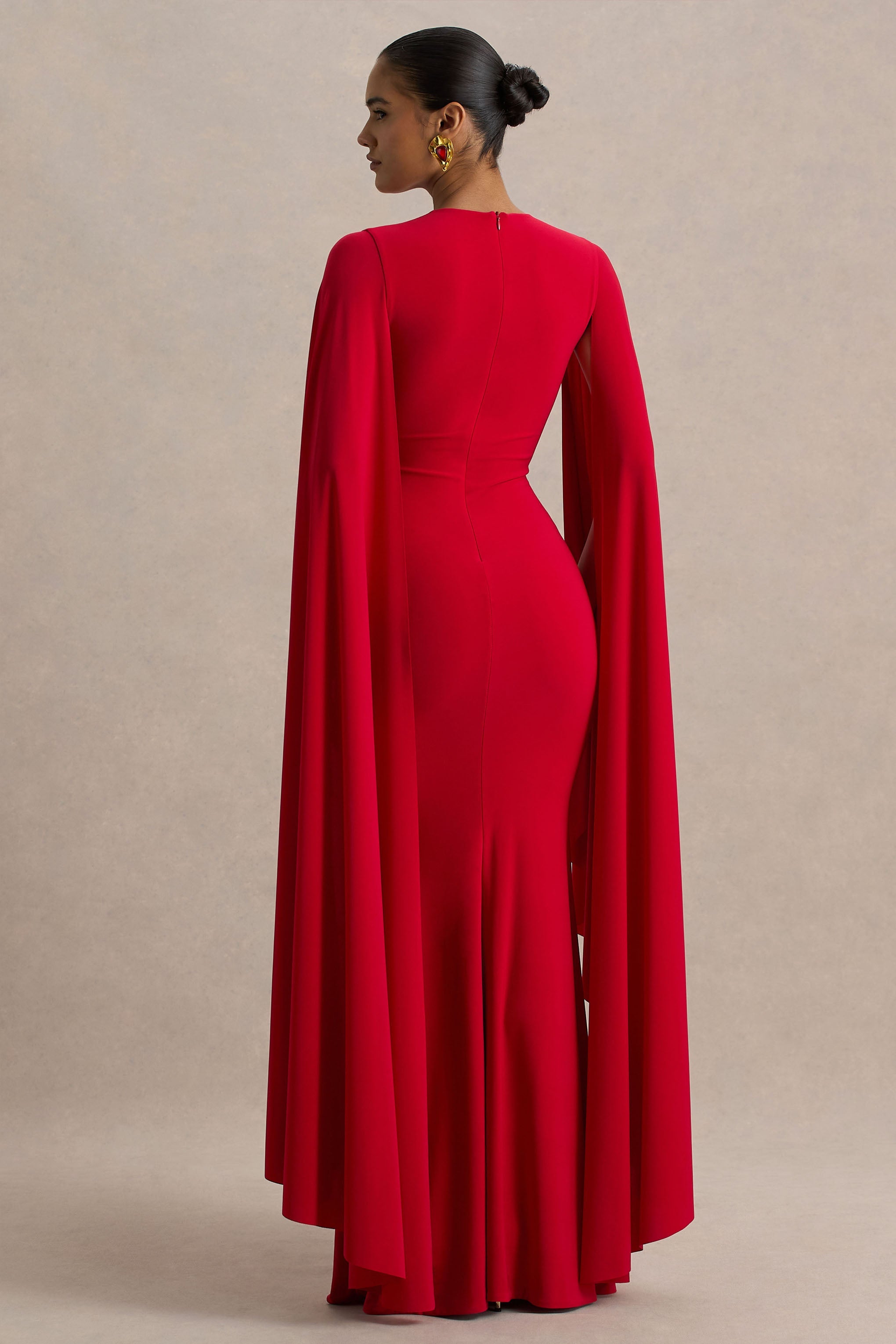 Briony | Kap Kol Maxi Elbise